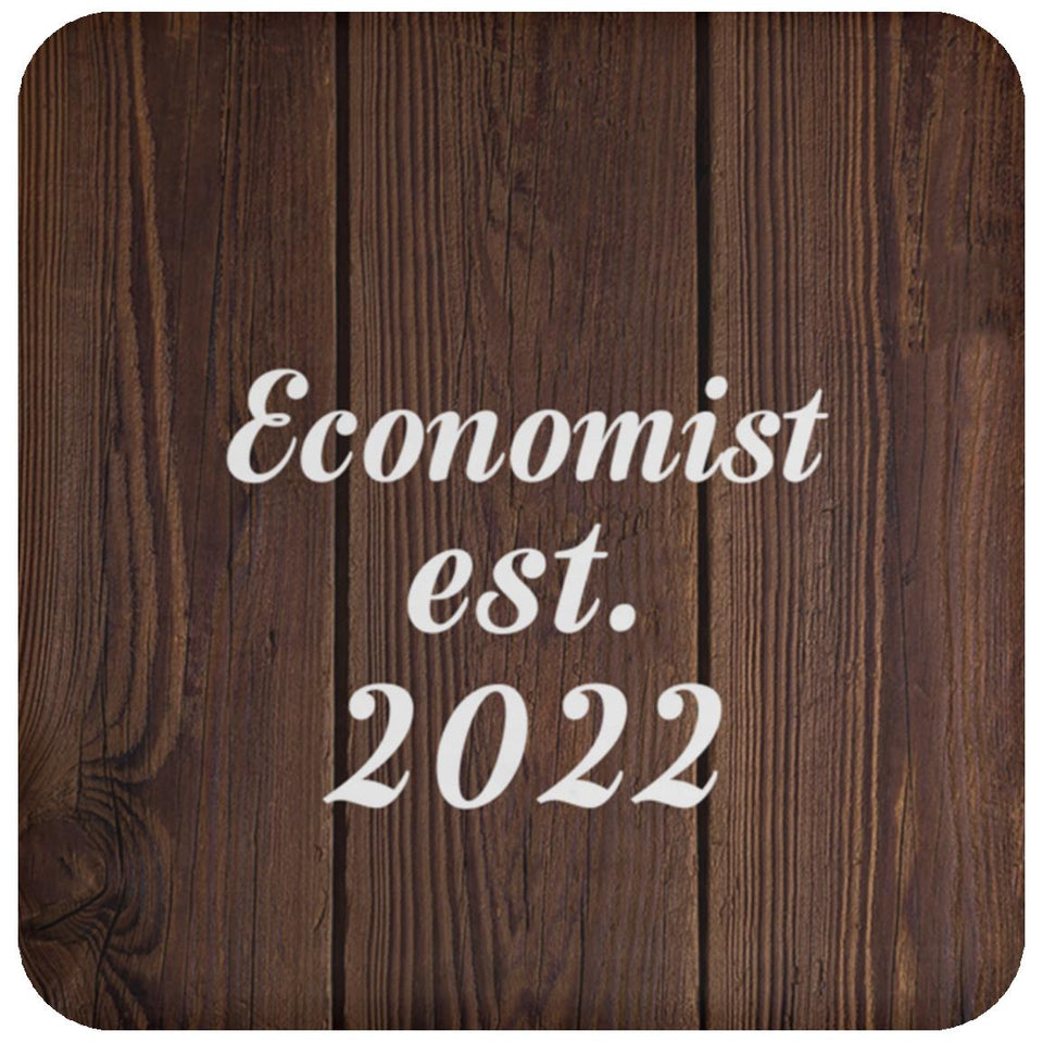 Economist Established Est. 2022 - Drink Coaster D