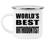 World's Best Orthodontist - 12oz Camping Mug