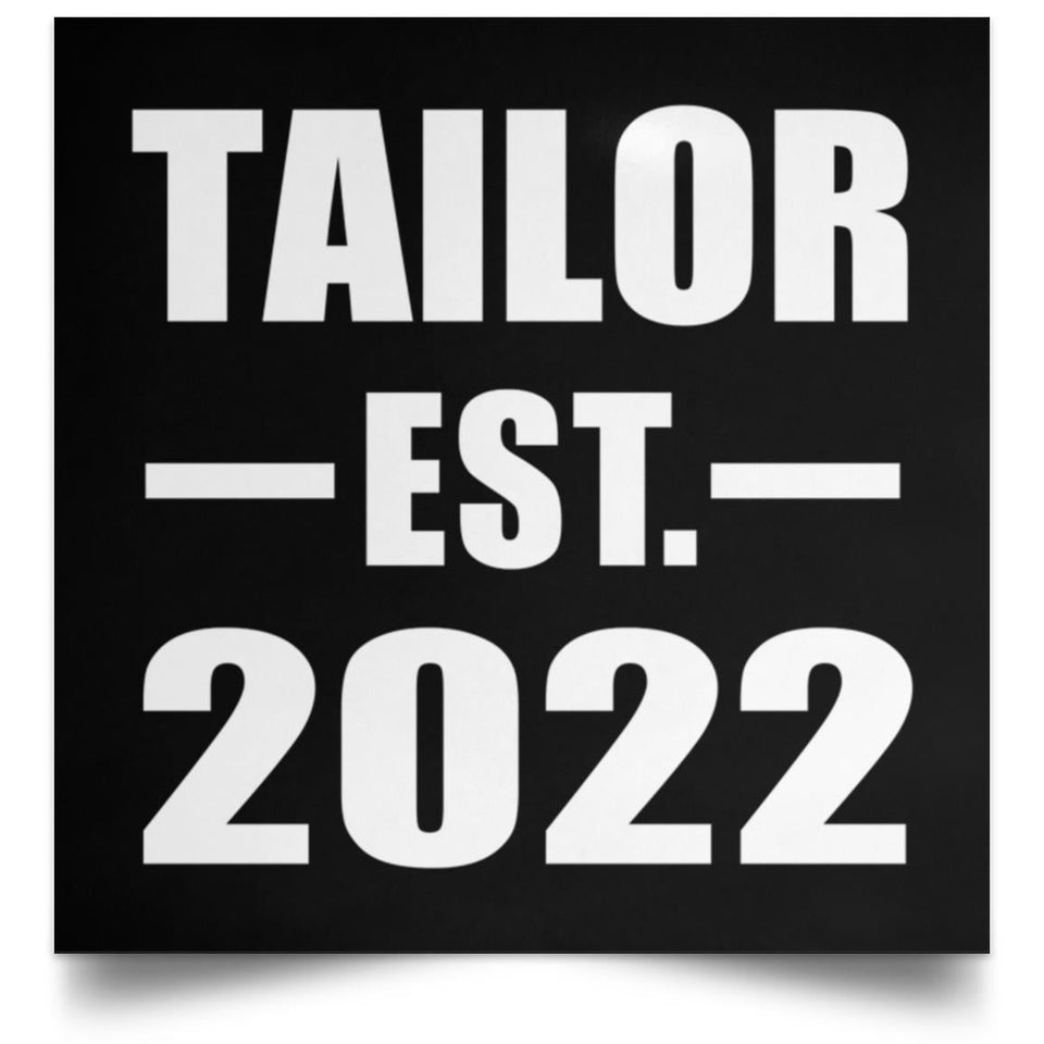 Tailor Established EST. 2022 - Poster Square