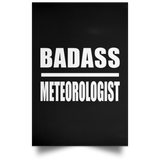 Badass Meteorologist - Poster Portrait