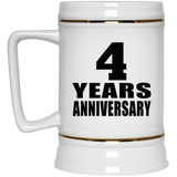 4th Anniversary 4 Years - Beer Stein