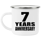 7th Anniversary 7 Years - 12oz Camping Mug