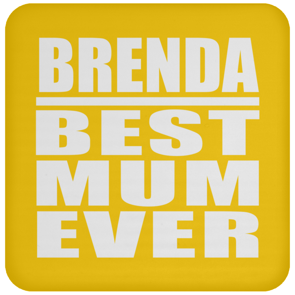 Brenda Best Mum Ever - Drink Coaster