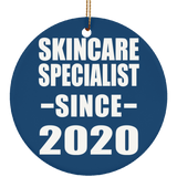 Skincare Specialist Since 2020 - Circle Ornament