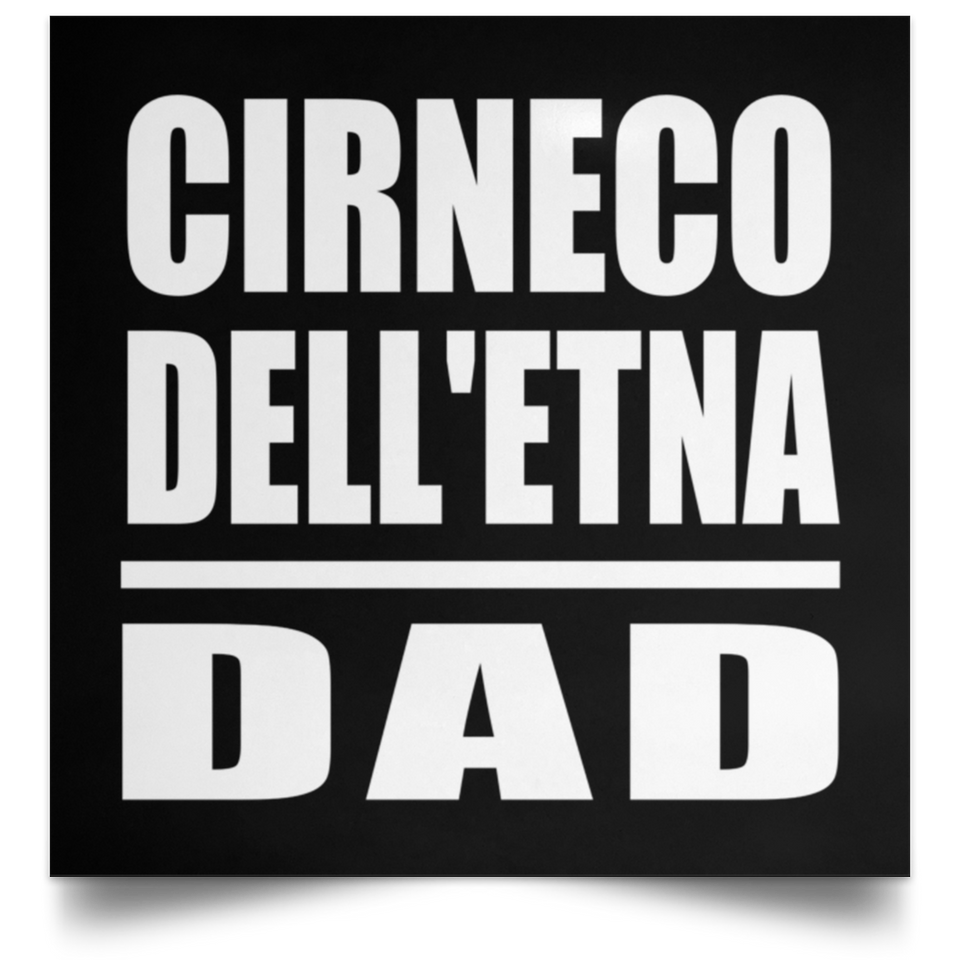 Cirneco Dell'etna Dad - Poster Square