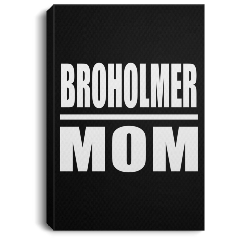 Broholmer Mom - Canvas Portrait