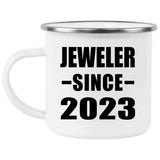 Jeweler Since 2023 - 12oz Camping Mug