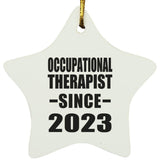 Occupational Therapist Since 2023 - Star Ornament