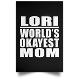 Lori World's Okayest Mom - Poster Portrait