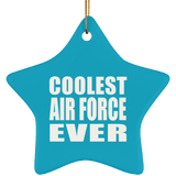 Coolest Air Force Ever - Star Ornament