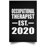 Occupational Therapist Established EST. 2020 - Poster Portrait