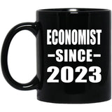 Economist Since 2023 - 11oz Coffee Mug Black