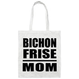 Bichon Frise Mom - Tote Bag White