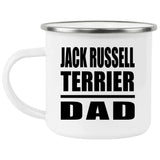 Jack Russell Terrier Dad - 12oz Camping Mug
