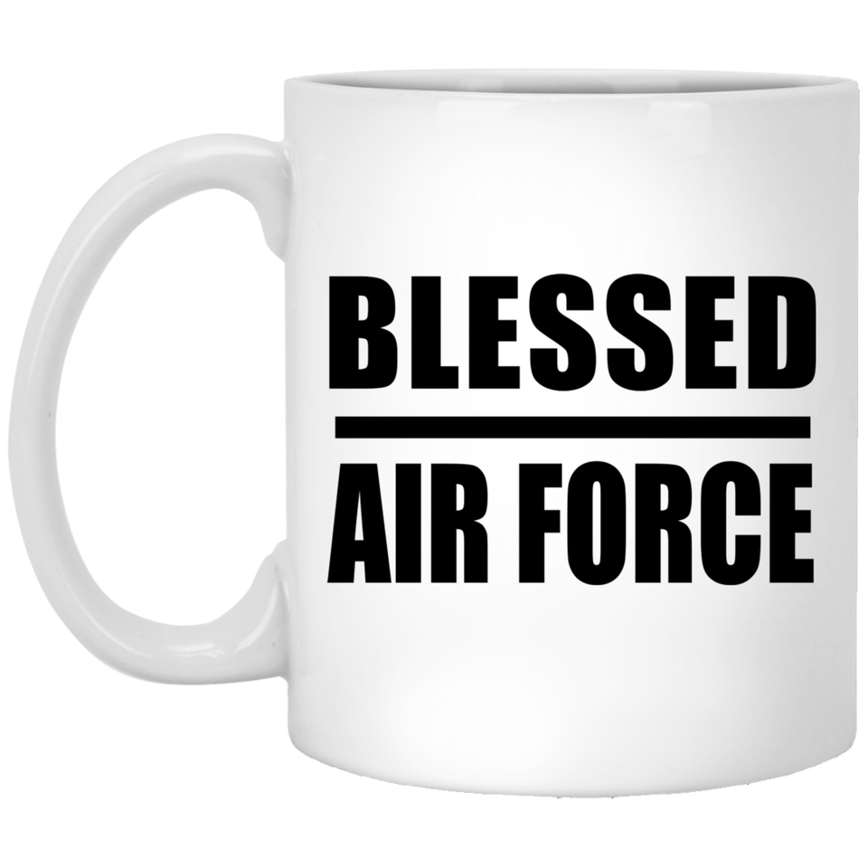 Blessed Air Force - 11oz Coffee Mug