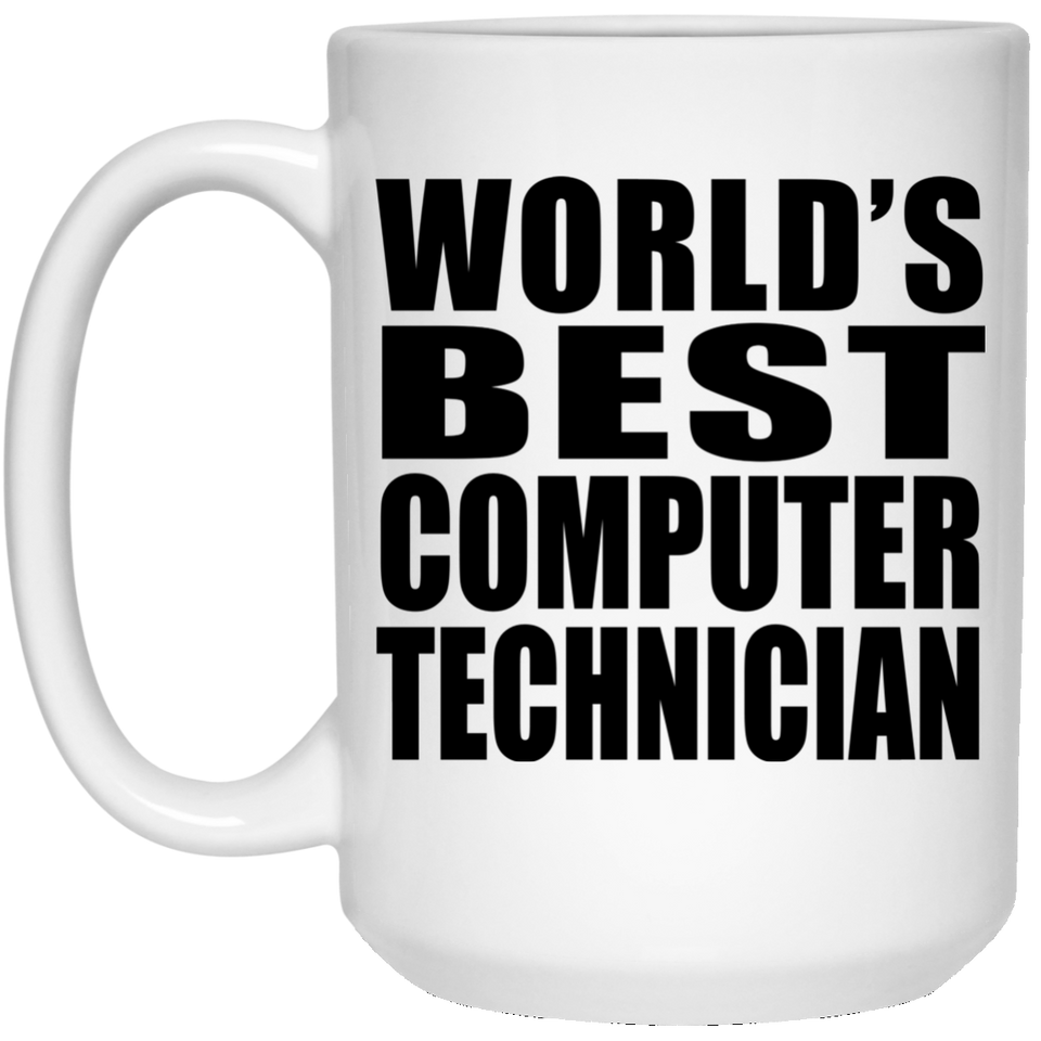 World's Best Computer Technician - 15 Oz Coffee Mug