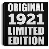 103rd Birthday Original 1921 Limited Edition - Canvas Square