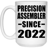 Precision Assembler Since 2022 - 15oz Coffee Mug