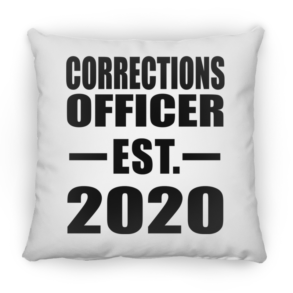 Corrections Officer Established EST. 2020 - Throw Pillow