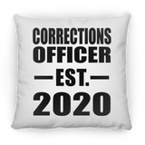 Corrections Officer Established EST. 2020 - Throw Pillow