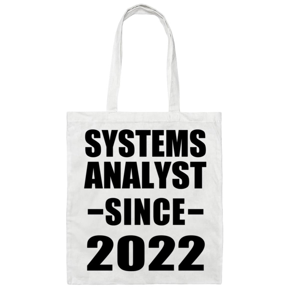 Systems Analyst Since 2022 - Tote Bag White