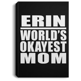 Erin World's Okayest Mom - Canvas Portrait
