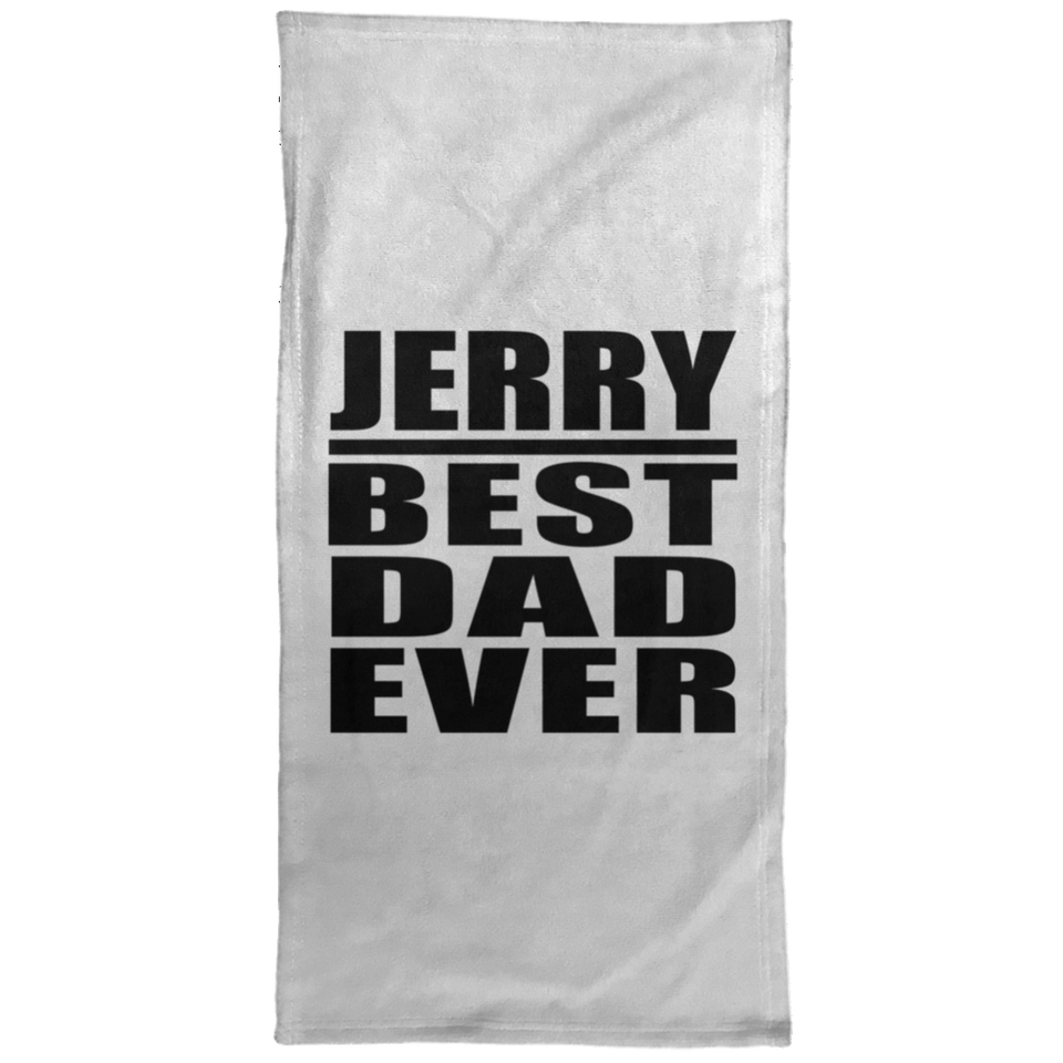 Jerry Best Dad Ever - Hand Towel