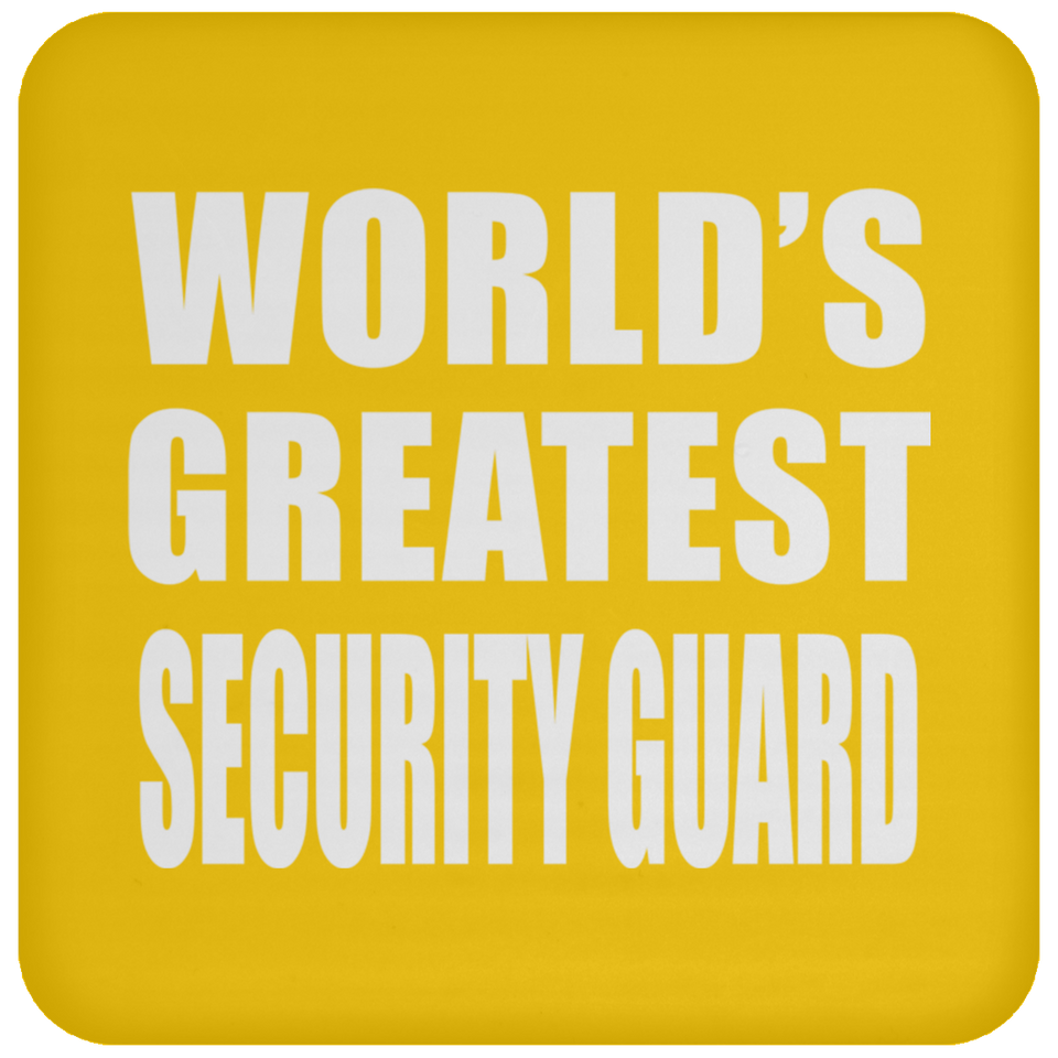 World's Greatest Security Guard - Drink Coaster