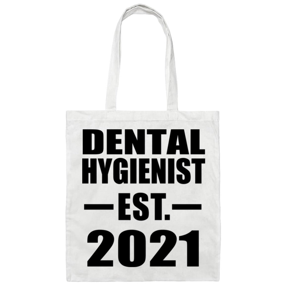 Dental Hygienist Established EST. 2021 - Tote Bag White