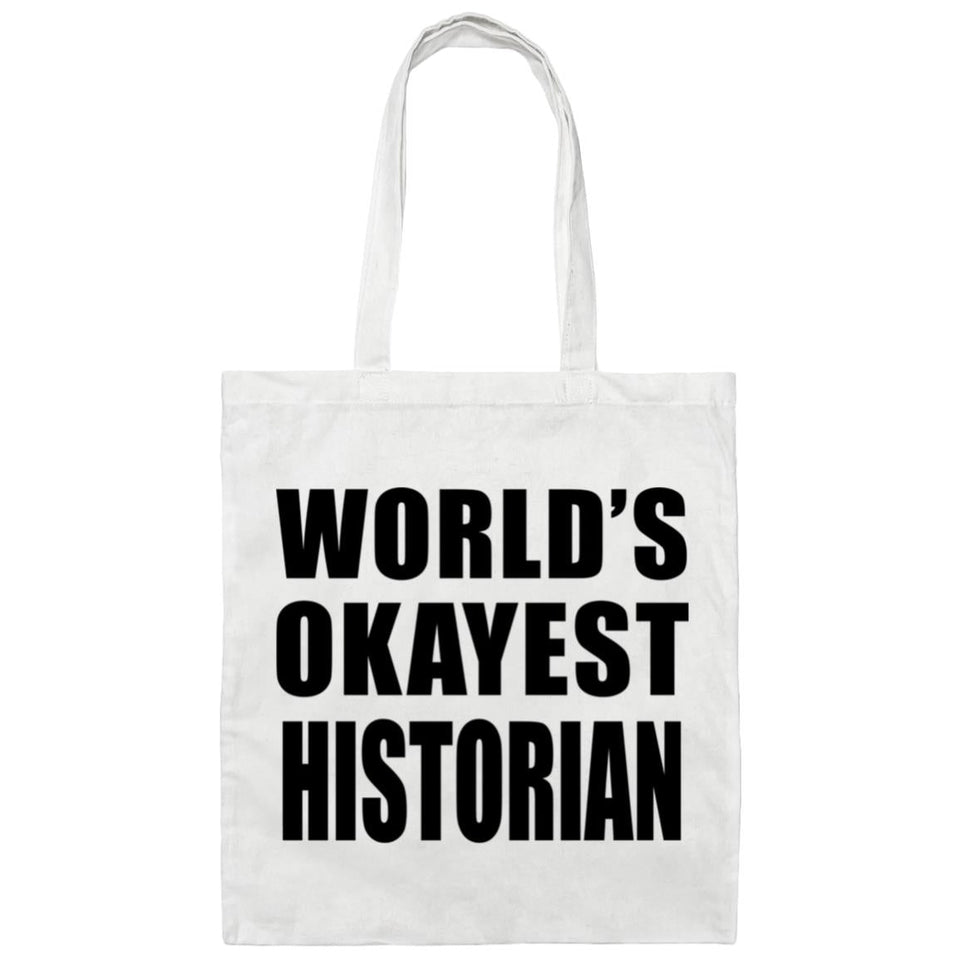 World's Okayest Historian - Tote Bag White