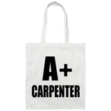 A+ Carpenter - Tote Bag White