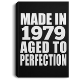 45th Birthday Made In 1979 Aged to Perfection - Canvas Portrait