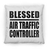 Blessed Air Traffic Controller - Throw Pillow
