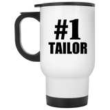 Number One #1 Tailor - White Travel Mug