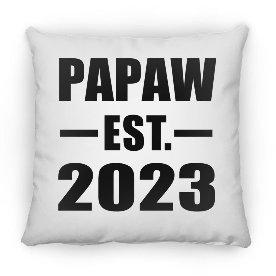 Papaw Established EST. 2023 - Throw Pillow