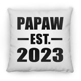Papaw Established EST. 2023 - Throw Pillow