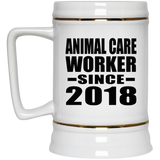 Animal Care Worker Since 2018 - Beer Stein