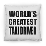 World's Greatest Taxi Driver - Throw Pillow