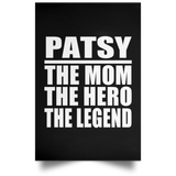 Patsy The Mom The Hero The Legend - Poster Portrait