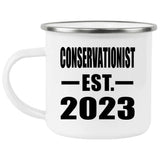 Conservationist Established EST. 2023 - 12oz Camping Mug