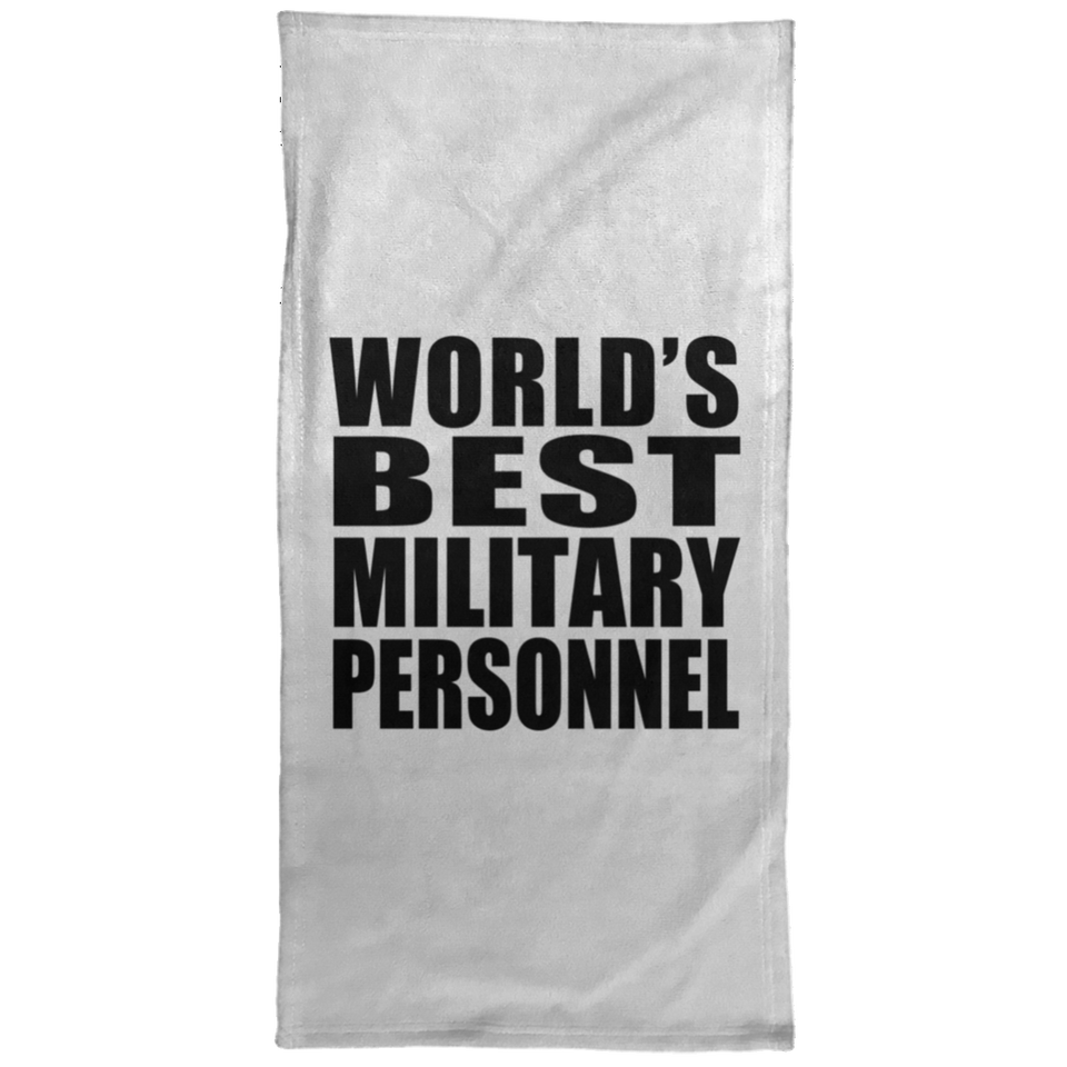 World's Best Military Personnel - Hand Towel