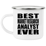 Best Market Research Analyst Ever - 12oz Camping Mug