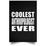 Coolest Anthropologist Ever - Poster Portrait