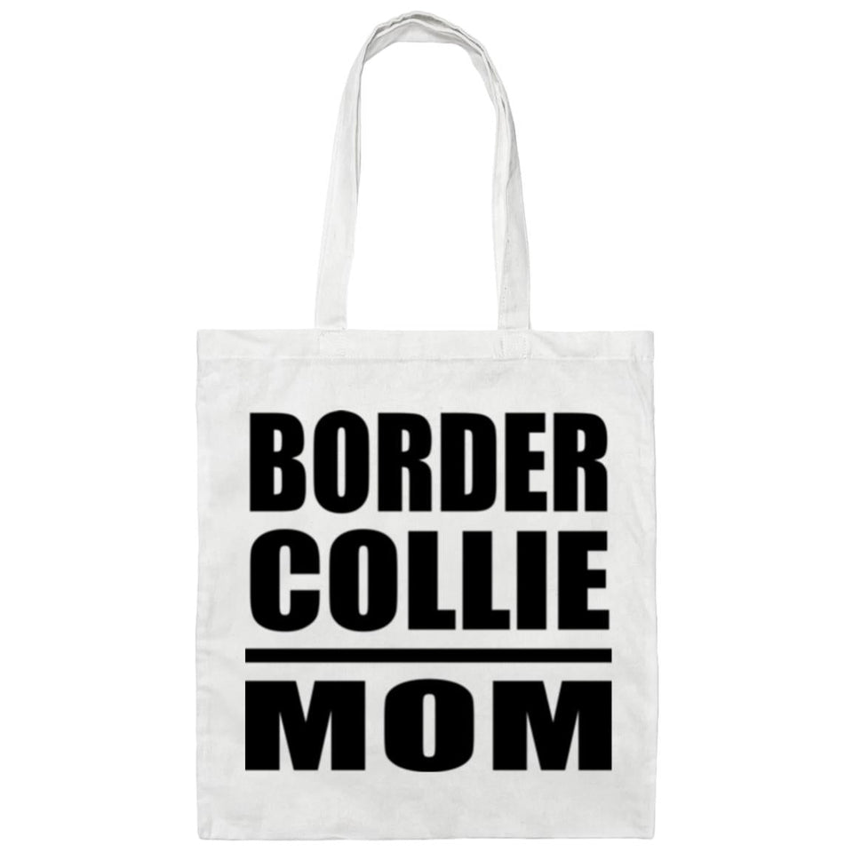 Border Collie Mom - Tote Bag White