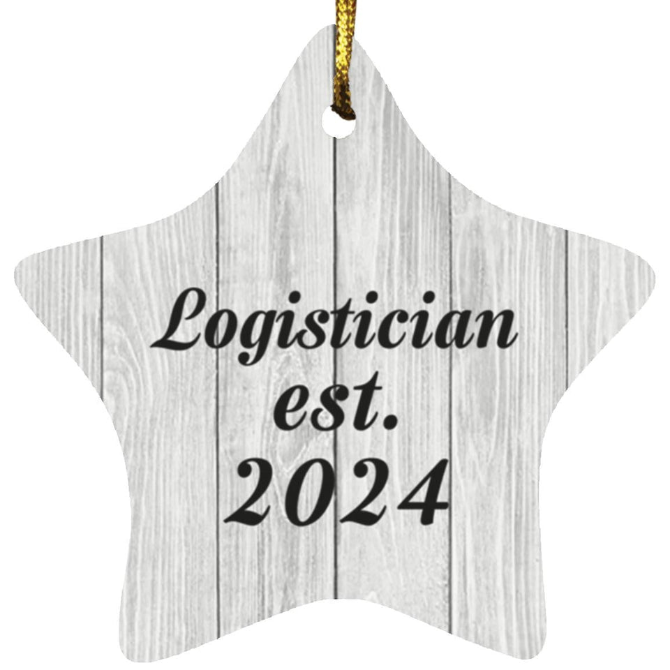 Logistician Established Est. 2024 - Star Ornament F