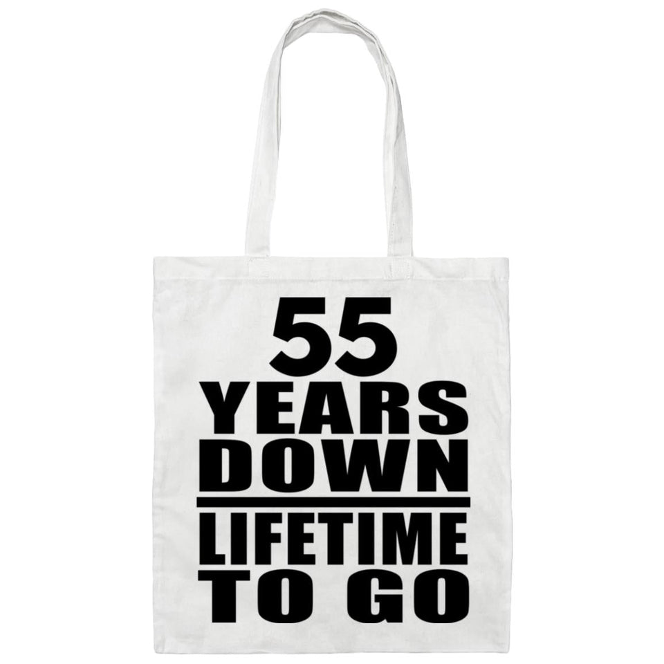 55 Years Down Lifetime To Go - Tote Bag White