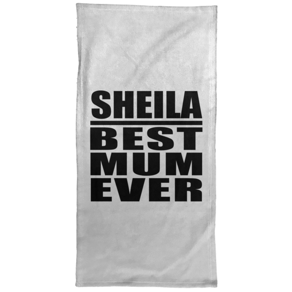 Sheila Best Mum Ever - Hand Towel