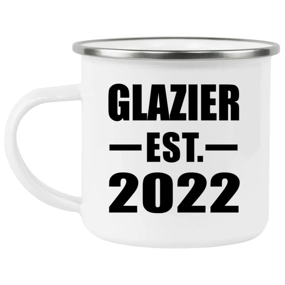 Glazier Established EST. 2022 - 12oz Camping Mug
