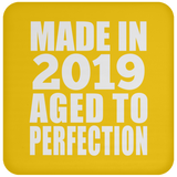 5th Birthday Made In 2019 Aged to Perfection - Drink Coaster