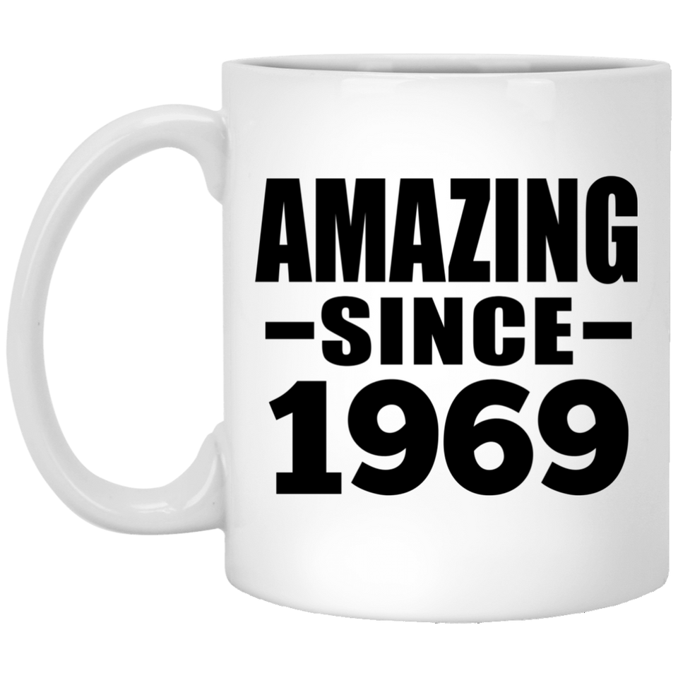 55th Birthday Amazing Since 1969 - 11 Oz Coffee Mug